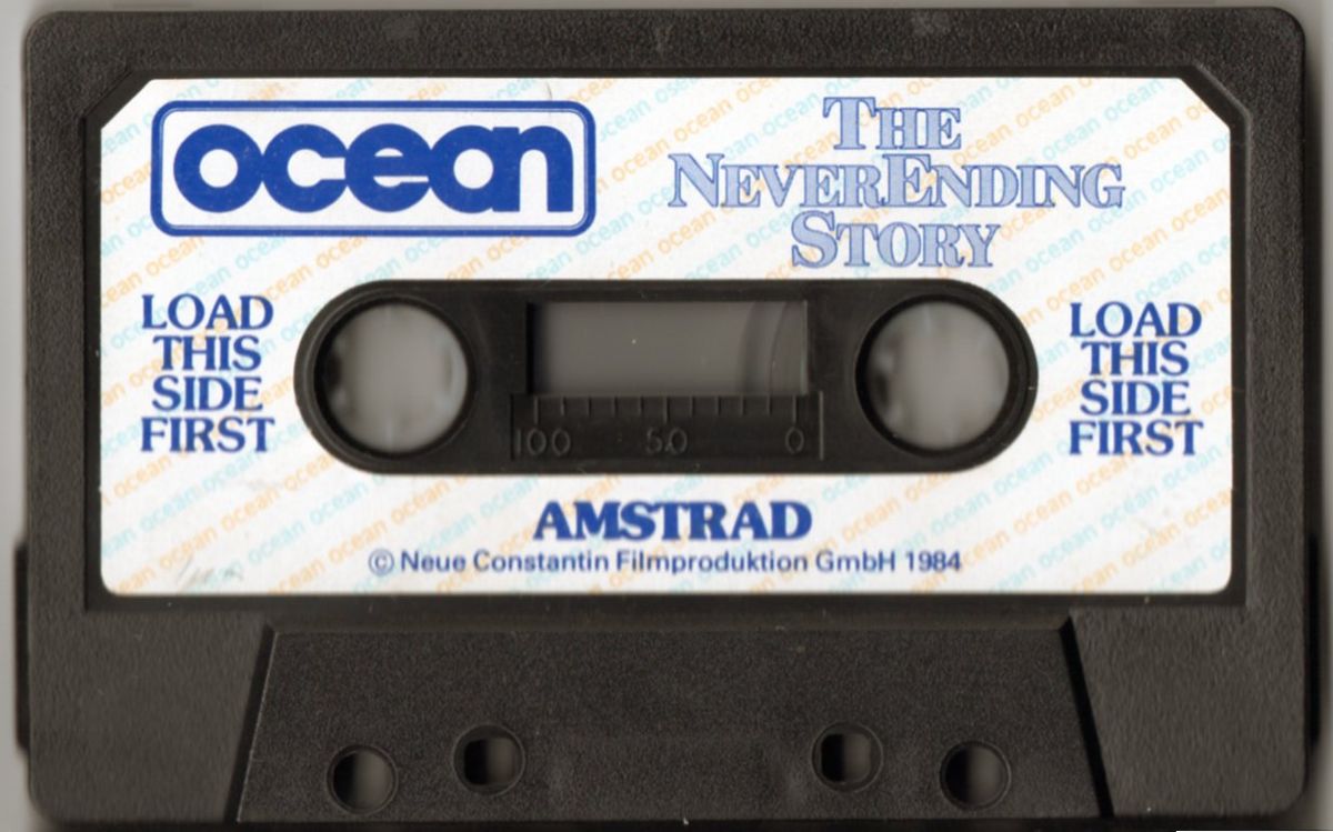 Media for The Neverending Story (Amstrad CPC): Tape 1