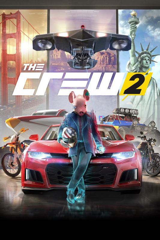 The Crew 2 cover - packaging material MobyGames or