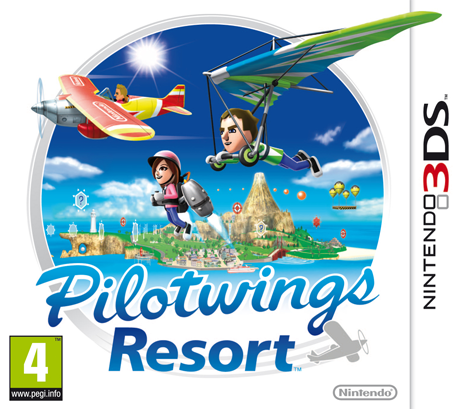 Front Cover for Pilotwings Resort (Nintendo 3DS) (download release)