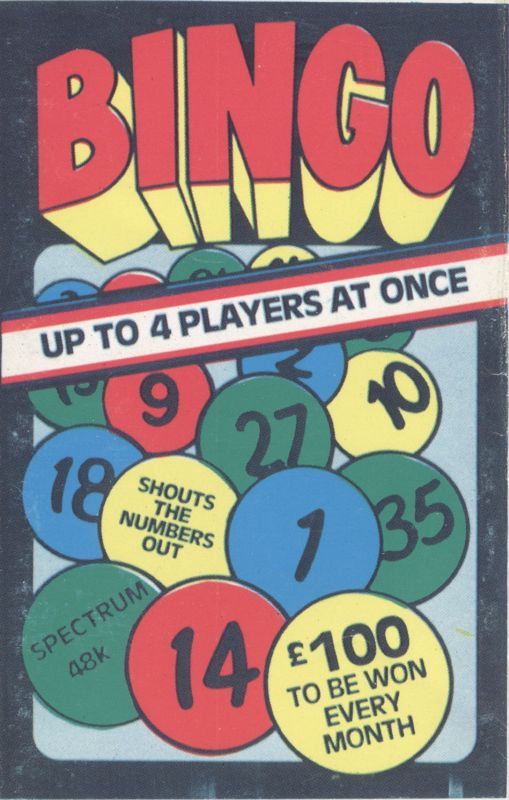 Front Cover for Bingo (ZX Spectrum)