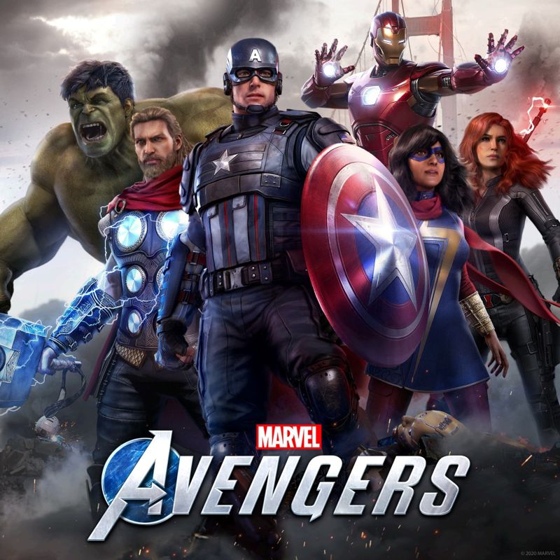 Front Cover for Marvel Avengers (PlayStation 4) (download release)