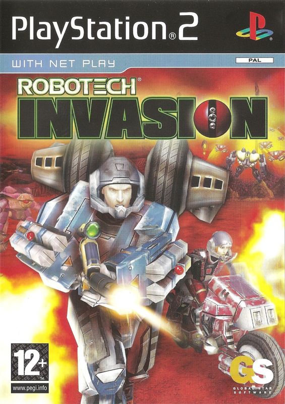 Front Cover for Robotech: Invasion (PlayStation 2)
