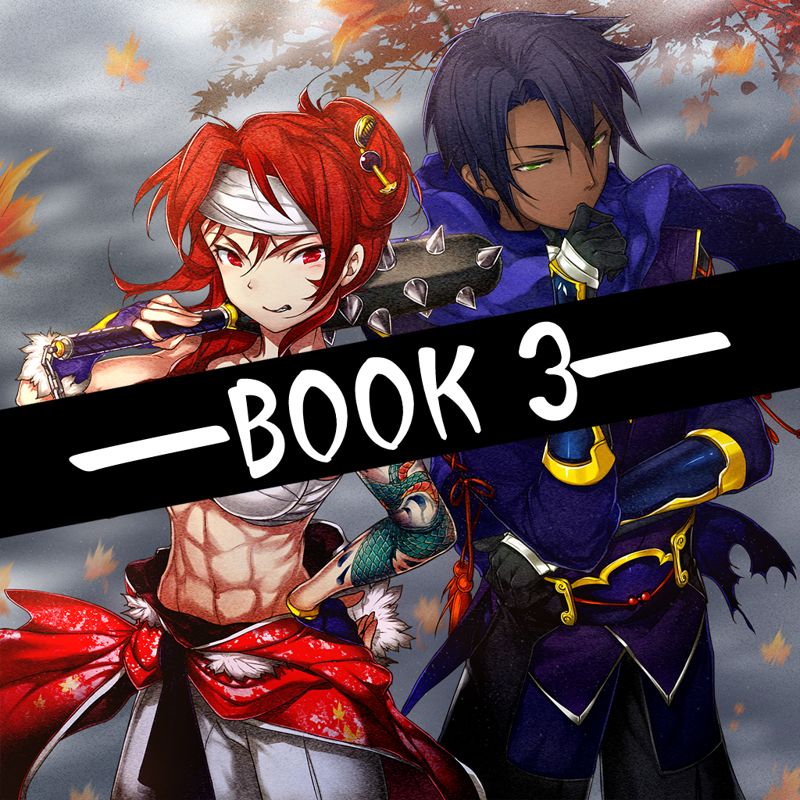 Front Cover for Samurai of Hyuga: Book 3 (iPad and iPhone)