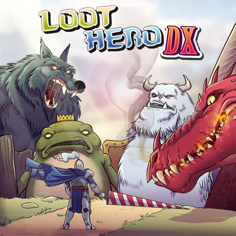 Front Cover for Loot Hero DX (PlayStation 4) (download release)
