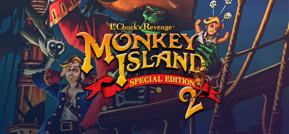 Front Cover for Monkey Island 2: LeChuck's Revenge - Special Edition (Windows) (GOG release): 2nd version