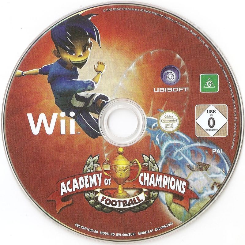 Media for Academy of Champions: Soccer (Wii)