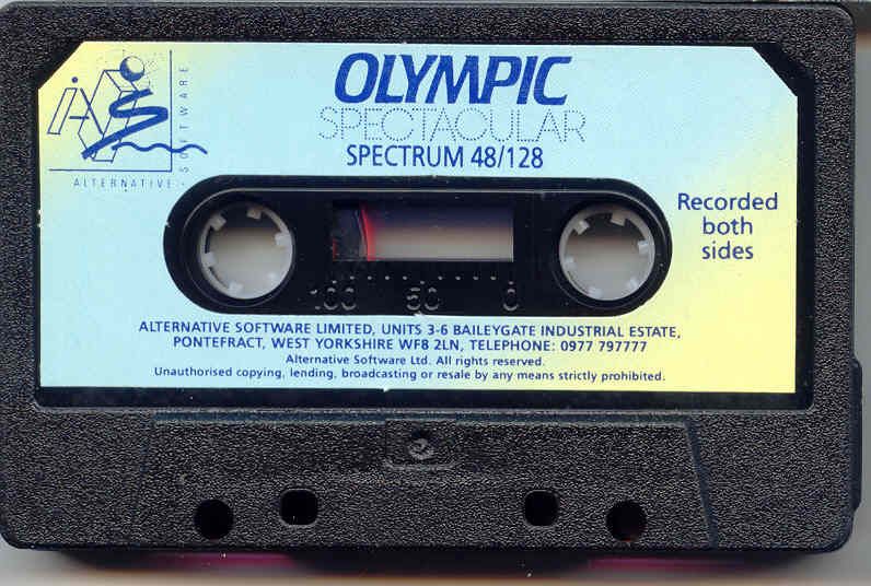 Media for Micro Olympics (ZX Spectrum)