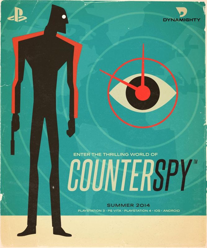 Front Cover for CounterSpy (Android and PS Vita and PlayStation 3 and PlayStation 4 and iPad and iPhone)