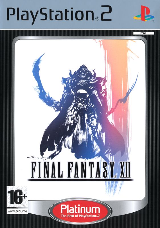 Front Cover for Final Fantasy XII (PlayStation 2) (Platinum release)
