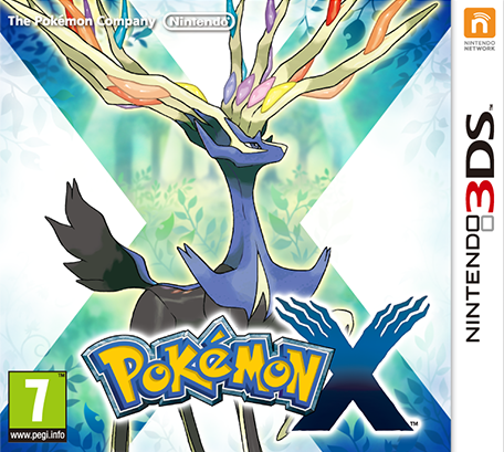 Front Cover for Pokémon X (Nintendo 3DS) (download release)