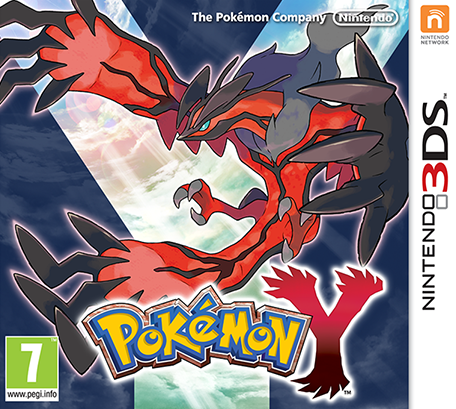 Front Cover for Pokémon Y (Nintendo 3DS) (download release)
