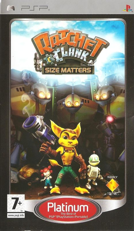 Ratchet Clank Size Matters Cover Or Packaging Material Mobygames