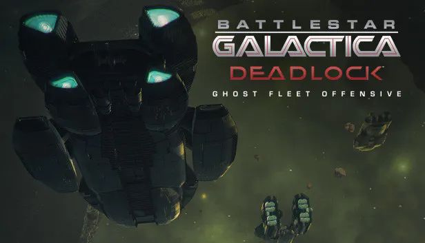 Front Cover for Battlestar Galactica: Deadlock - Ghost Fleet Offensive (Windows) (Humble Store release)
