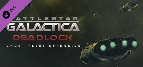 Front Cover for Battlestar Galactica: Deadlock - Ghost Fleet Offensive (Windows) (Steam release)