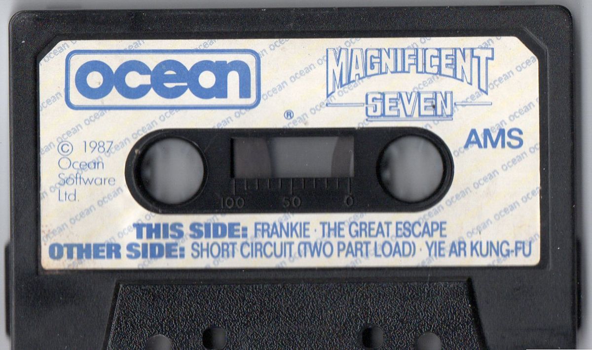 Media for The Magnificent Seven (Amstrad CPC)