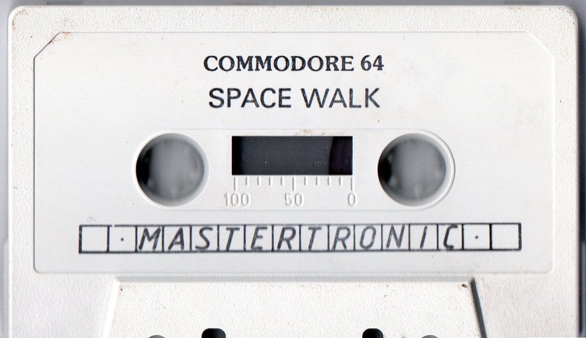 Media for Space Walk (Commodore 64)