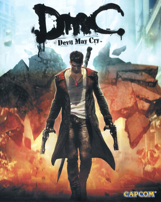 Manual for DmC: Devil May Cry (PlayStation 3): Front