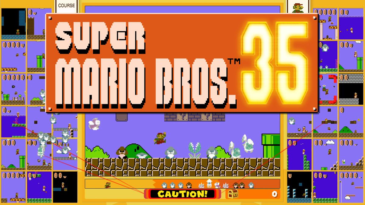 Front Cover for Super Mario Bros. 35 (Nintendo Switch) (download release)