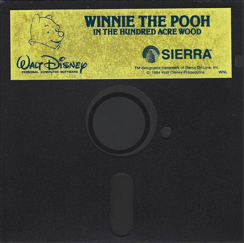Media for Winnie the Pooh in the Hundred Acre Wood (DOS)