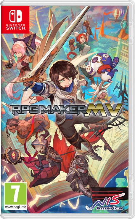 Front Cover for RPG Maker MV (Nintendo Switch) (download release)