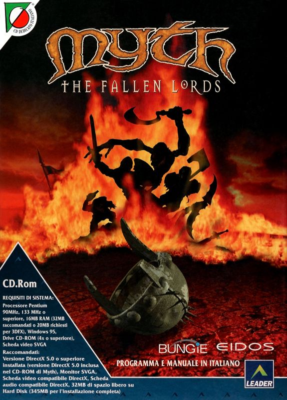 Front Cover for Myth: The Fallen Lords (Windows)