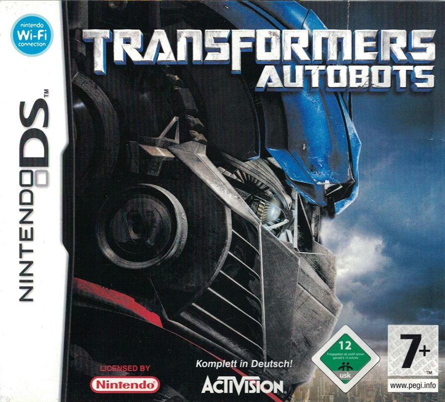 Front Cover for Transformers: Autobots (Nintendo DS)