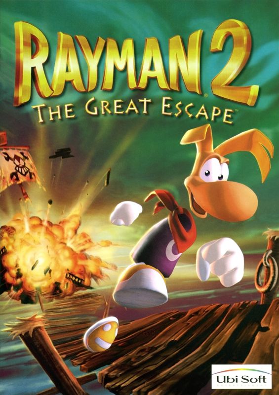 Manual for Rayman 2: The Great Escape (Windows): Front