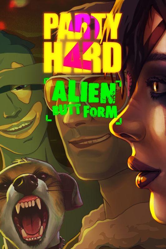 Front Cover for Party Hard 2: Alien Butt Form (Xbox One) (download release)