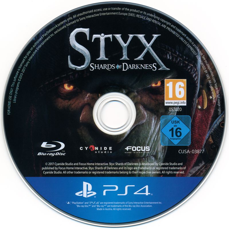 Media for Styx: Shards of Darkness (PlayStation 4)