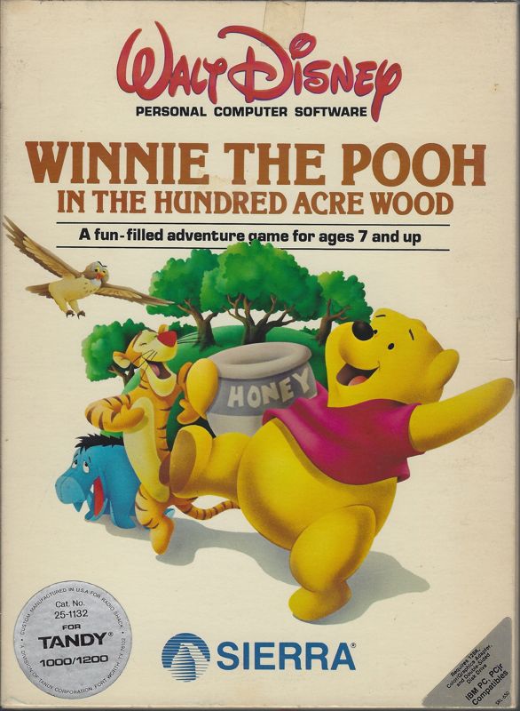 Front Cover for Winnie the Pooh in the Hundred Acre Wood (DOS)