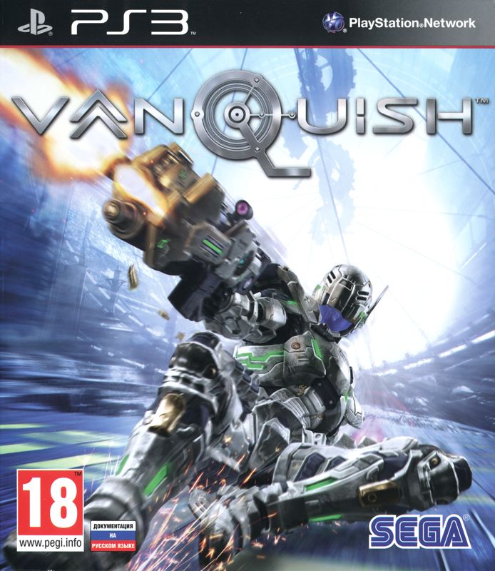 Front Cover for Vanquish (PlayStation 3)