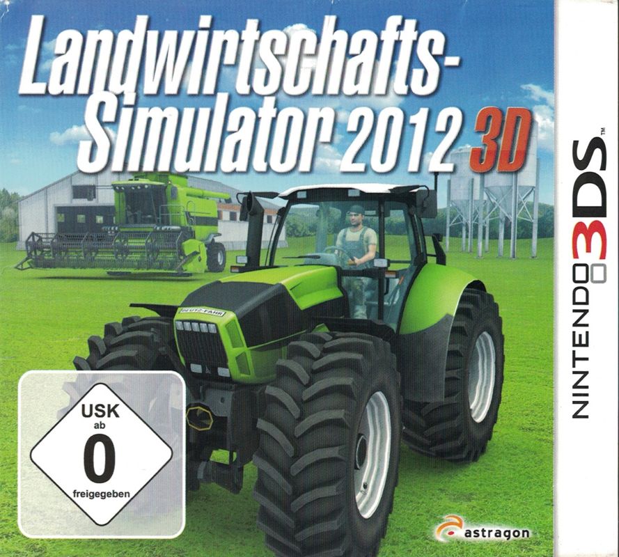 Front Cover for Farming Simulator 3D (Nintendo 3DS)