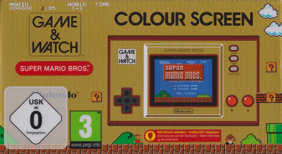 Game & Watch Color Screen: Super Mario Bros. Releases - MobyGames