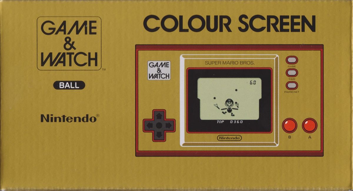 Game & Watch Color Screen: Super Mario Bros. cover or