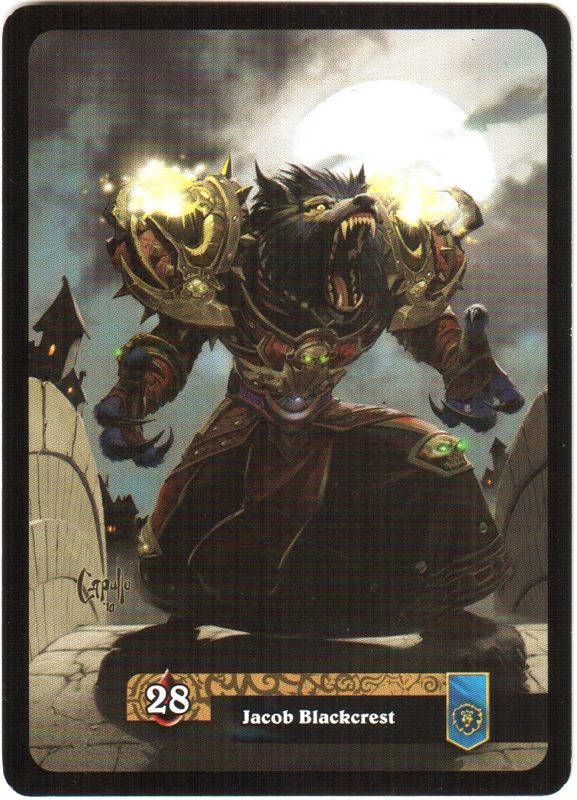 Extras for World of WarCraft: Cataclysm (Collector's Edition) (Macintosh and Windows): Trading Cards - Bonus Card Back