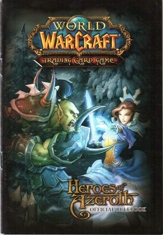 Extras for World of WarCraft: The Burning Crusade (Collector's Edition) (Macintosh and Windows): Card Game Rules - Front