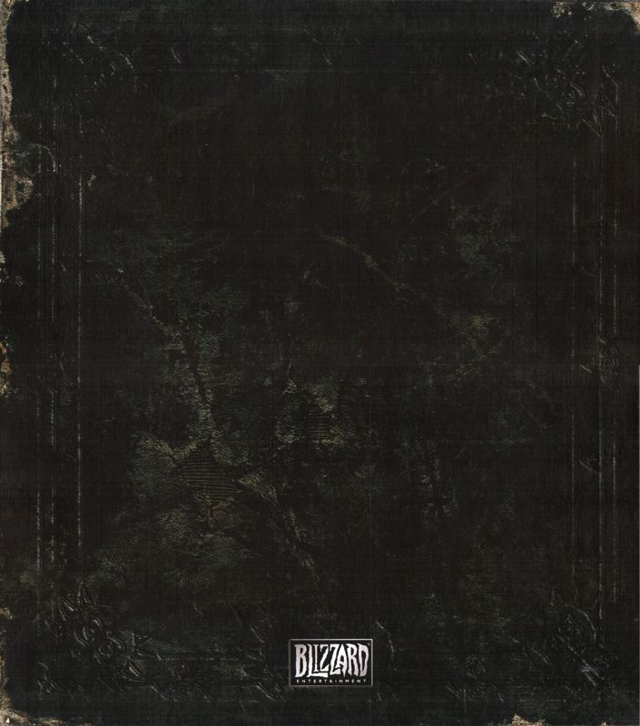 Back Cover for World of WarCraft: Cataclysm (Collector's Edition) (Macintosh and Windows): Without the cover sheet