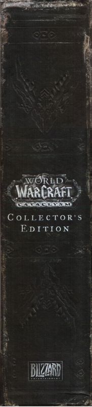 Spine/Sides for World of WarCraft: Cataclysm (Collector's Edition) (Macintosh and Windows): Left