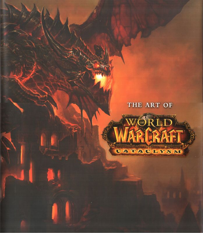 Extras for World of WarCraft: Cataclysm (Collector's Edition) (Macintosh and Windows): Art Book - Front