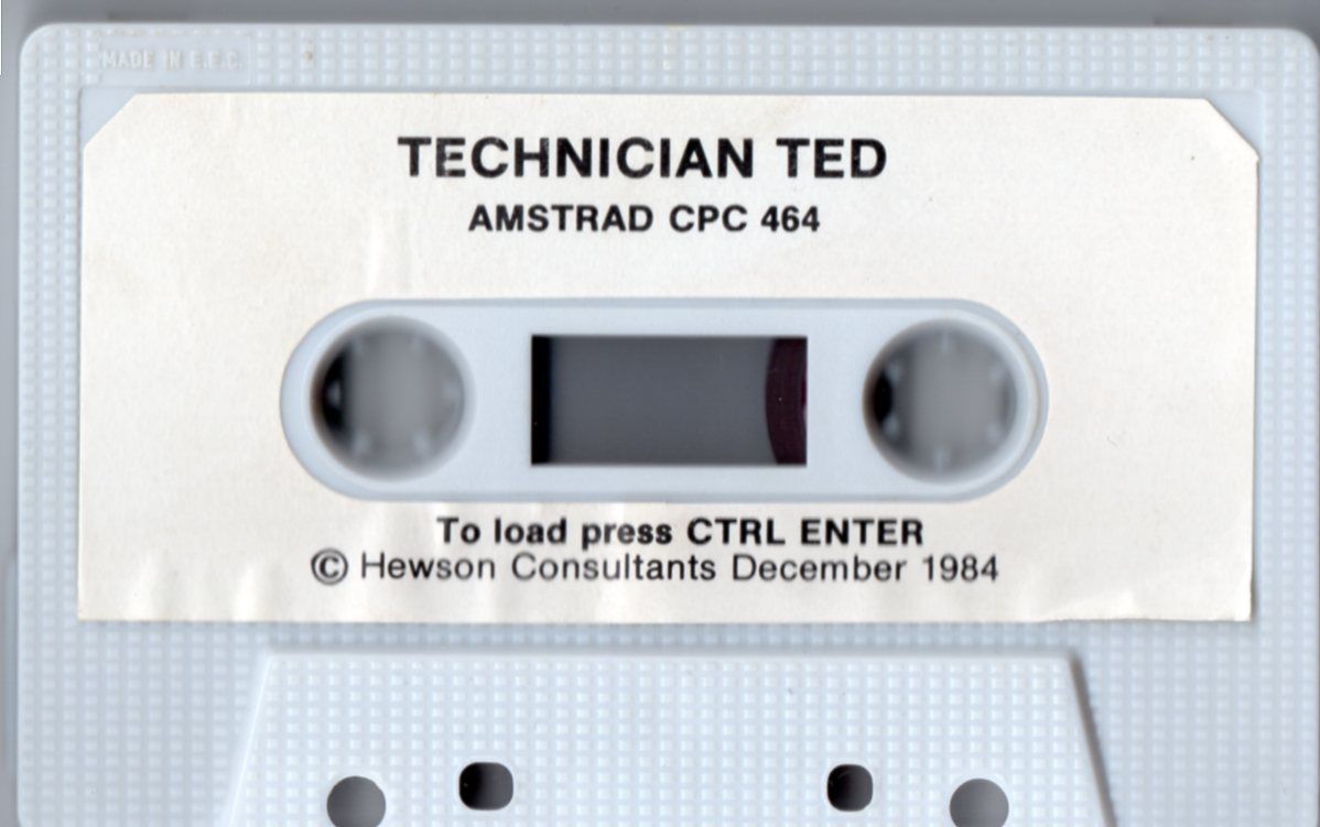 Media for Technician Ted (Amstrad CPC)
