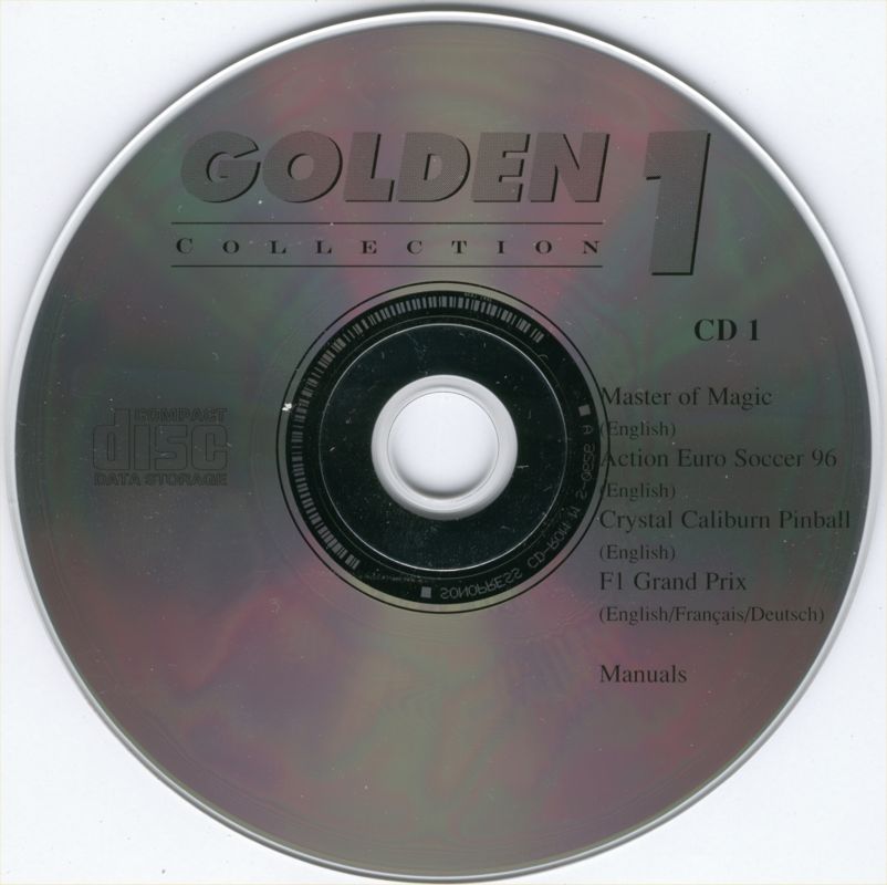 Media for Golden Collection 1 (DOS): Disc 1
