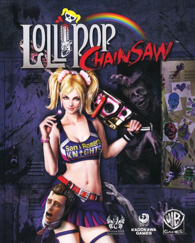 Manual for Lollipop Chainsaw (PlayStation 3): Front
