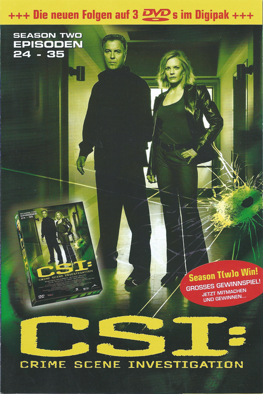 Advertisement for CSI: Crime Scene Investigation - Dark Motives (Windows): Front