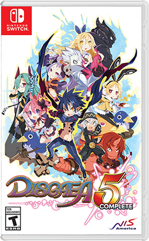 Front Cover for Disgaea 5: Complete (Nintendo Switch) (download release): 1st version