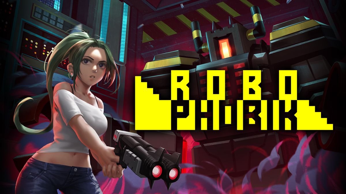 Front Cover for RoboPhobik (Nintendo Switch) (download release)