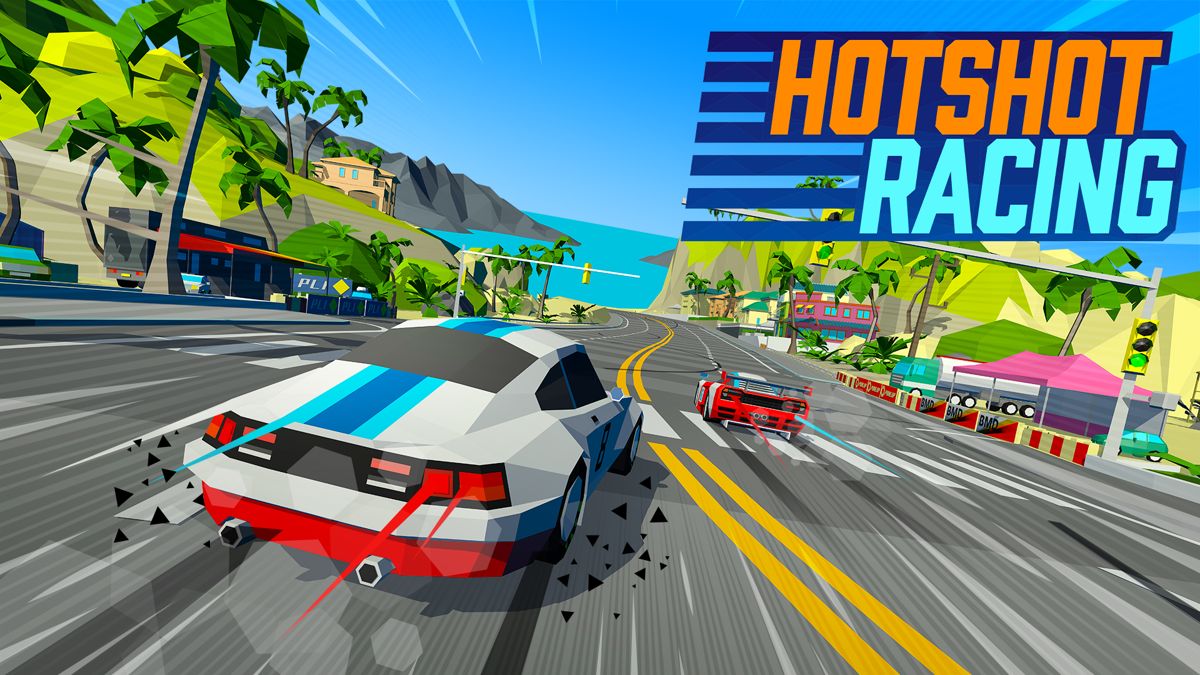 Front Cover for Hotshot Racing (Nintendo Switch) (download release)