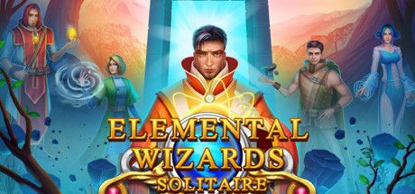 Front Cover for Solitaire: Elemental Wizards (Macintosh and Windows) (Steam release)