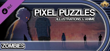 Front Cover for Pixel Puzzles: Illustrations & Anime - Jigsaw Pack: Zombies (Windows) (Steam release)
