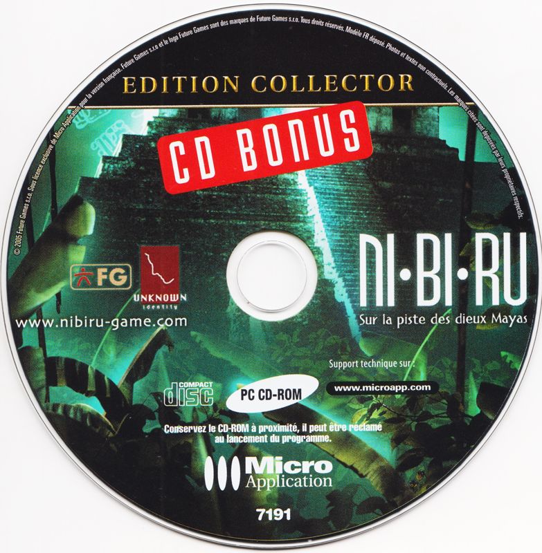 Media for NiBiRu: Age of Secrets (Edition Collector) (Windows): Bonus Disc
