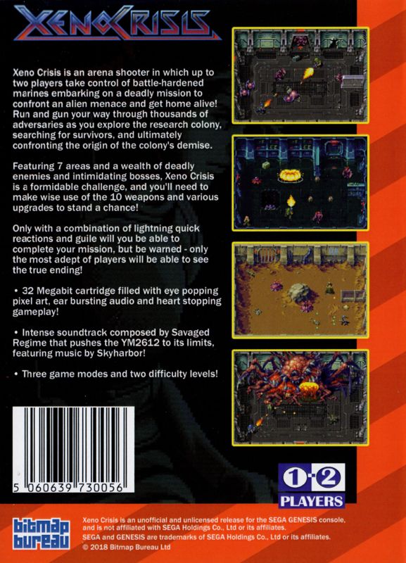 Xeno Crisis cover or packaging material - MobyGames
